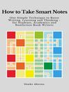 Cover image for How to Take Smart Notes
